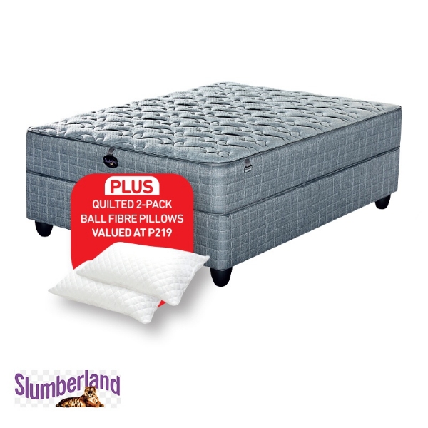 Picture of Slumberland Beaumont 152cm Firm B/Set + 2Pillows