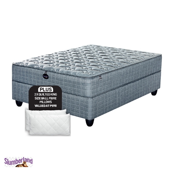 Picture of Slumberland Beaumont 152cm Firm B/Set + 2 Pillows