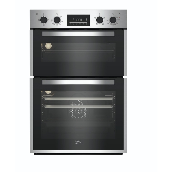 Picture of Beko Multi Function Double Oven 60cm S/Steel BBDF26300X