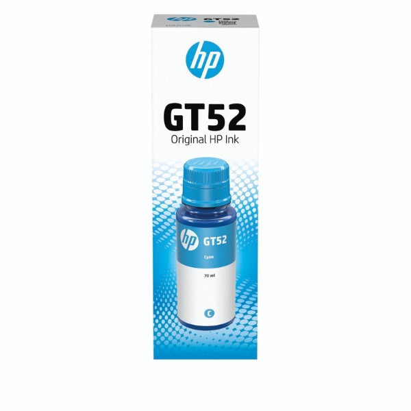 Picture of HP GT52 Cyan Original Ink Bottle M0H54AE