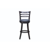 Picture of Jakata Swivel Bar Stool with Slatted Back Rest