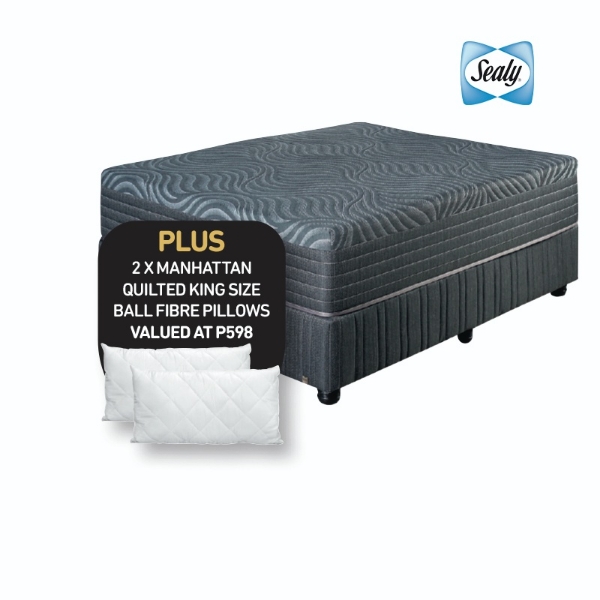 Picture of Sealy CJ Solamo 152cm Queen Firm Base Set