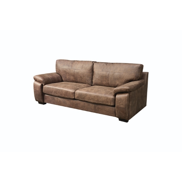 Picture of Kinshasa 3 Seater Couch - Andes Buff