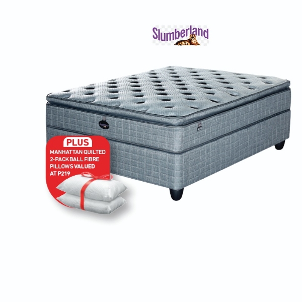 Picture of Slumberland Beaumont 152cm Queen Medium Base Set