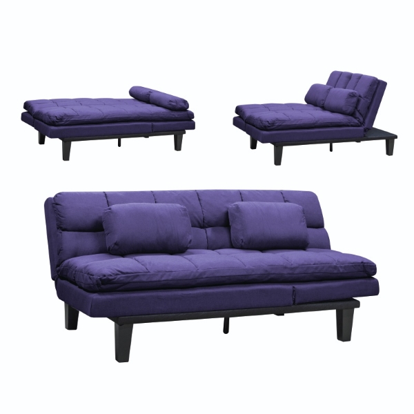 Picture of Indigo Sleeper Couch - Purple