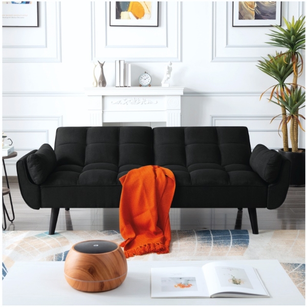 Picture of Hampton Sleeper Couch - Black