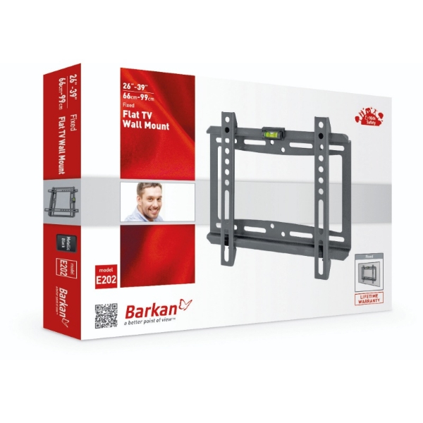 Picture of Barkan 13" - 43" TV Wall Mount Bracket BRAE200/202