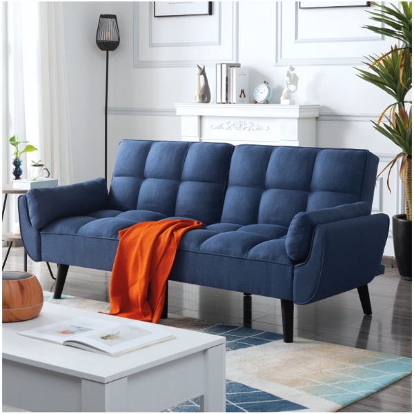 Picture of Hampton Sleeper Couch - Dark Blue