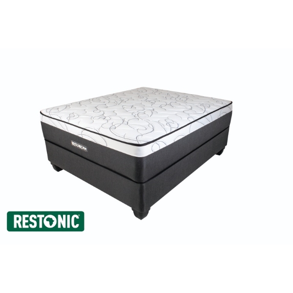 Picture of Restonic Denali 152cm Queen Firm Top Base Set