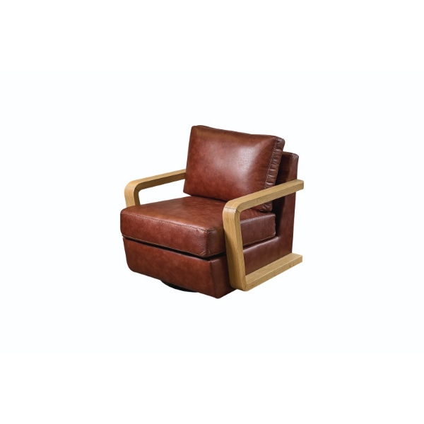 Picture of Warhol Swivel Chair - Burgandy