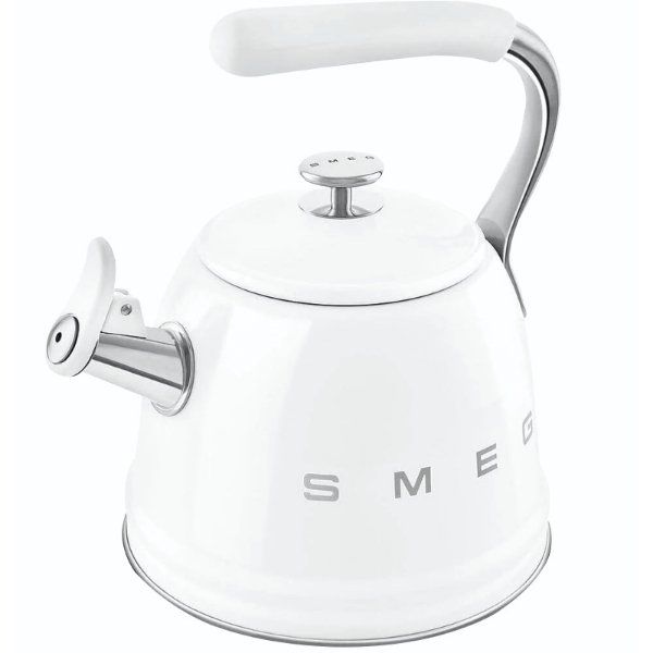 Picture of SMEG Stove Top 32Lt Whistling Kettle CKLW2001WH White