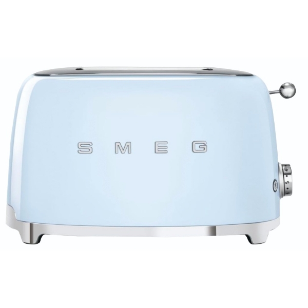 Picture of SMEG 2 Slice 950W Toaster TSF01PB Pastel Blue