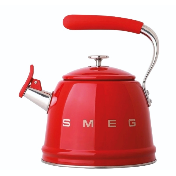 Picture of SMEG Stove Top 32Lt Whistling Kettle CKLW2001RD Red