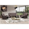 Picture of Mariston 3Pce 5 Motion Lounge Suite - Brown
