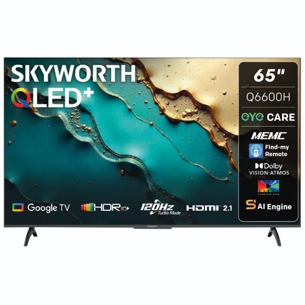 Picture of SKYWORTH 65" 4K QLED 122HZ GOOGLE TV 75Q6600H