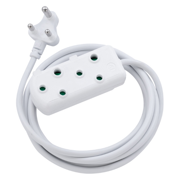 Picture of Switched SBS 5m Light Duty Extension SWD70007-5 WT